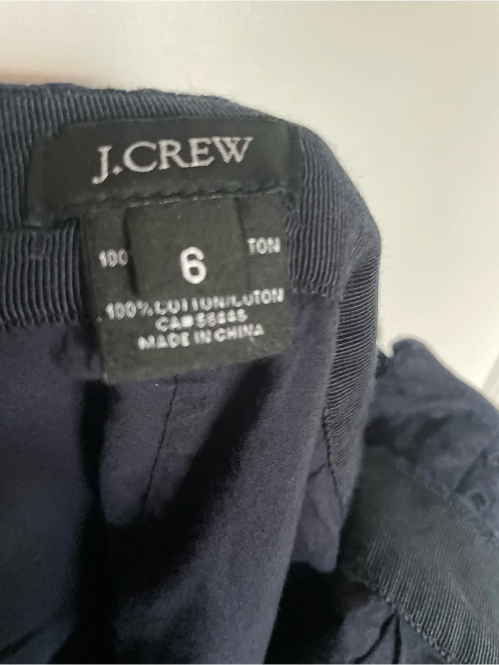 J. Crew Navy Eyelet High-Rise Shorts Women’s Sz 6